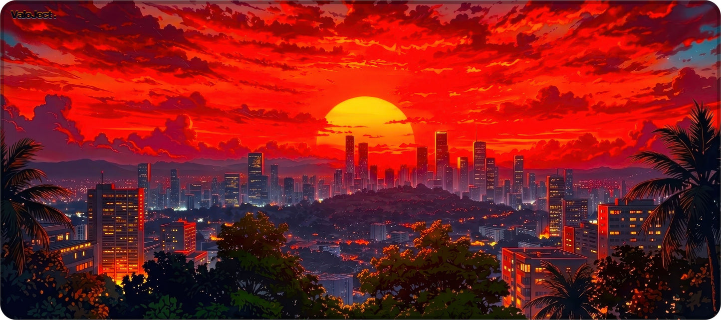 Crimson Skyline